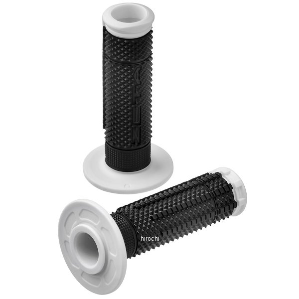 ジータレーシング ZETA RACING エッジグリップ クローズドエンド White/Black