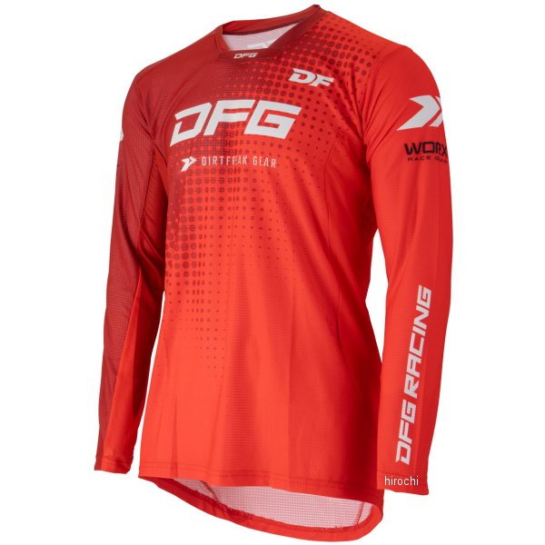 ワークス ジャージ トーン 赤 XLサイズ