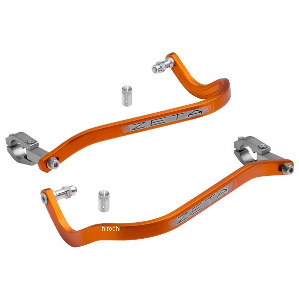 ジータレーシング ZETA RACING アーマーガード 28.6mmヨウ ベンド ORANGE