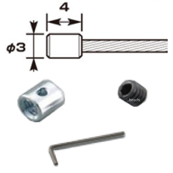 応急スロットルケーブルセット