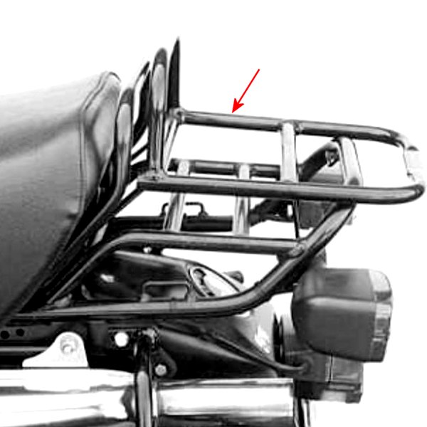 トップケースキャリア リアラック ブラック