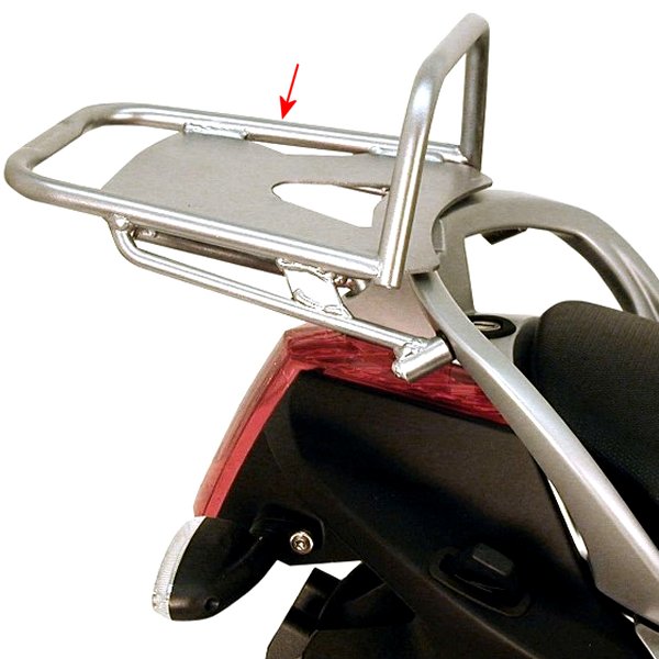 トップケースキャリア リアラック シルバー