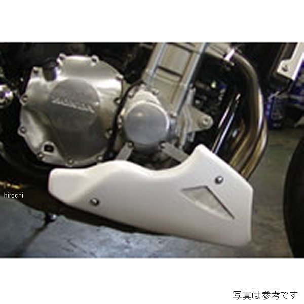 アンダーカウル ホワイト シルバーメッシュ