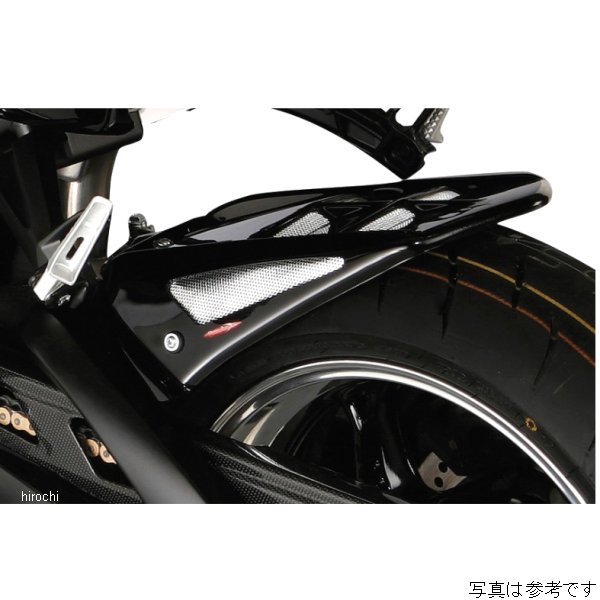 リアフェンダー ブラック メッシュシルバー