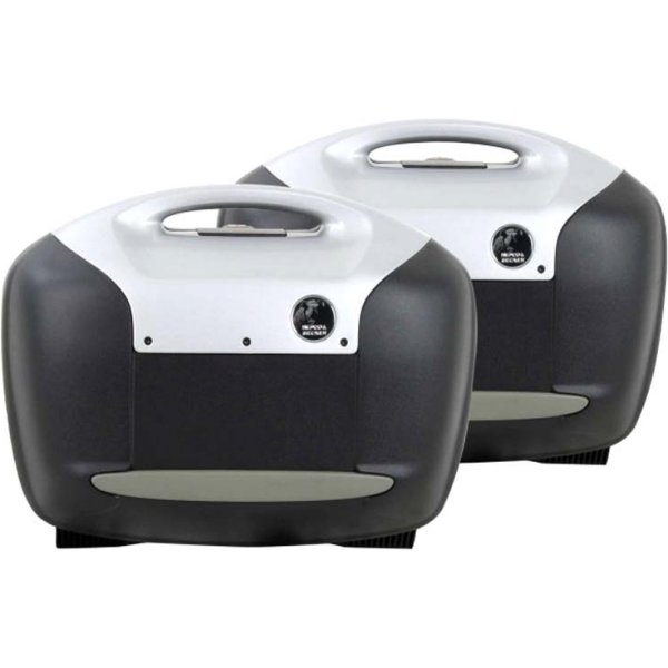 JOURNEY サイドケース 42L ブラック/シルバー 左右ペア