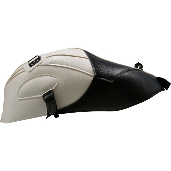 タンクカバー 10年-11年 BMW S1000RR 白/カーボン