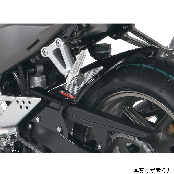 リアフェンダー ブラック メッシュシルバー