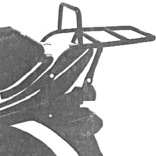 トップケースキャリア リアラック ブラック ホンダ VF750F