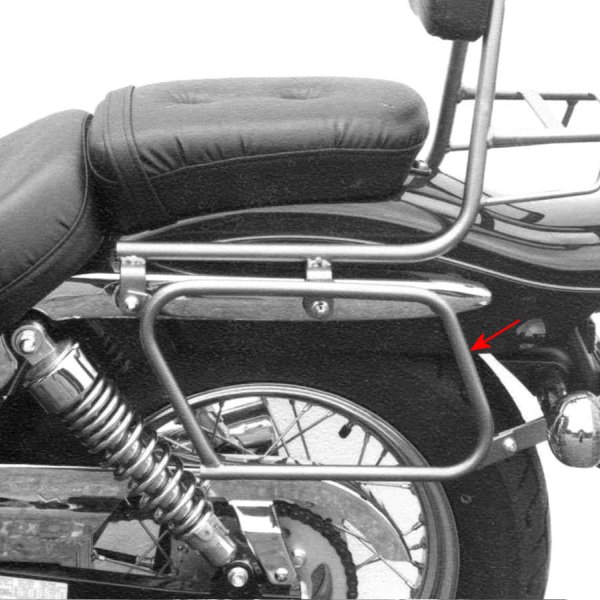 レザーバッグホルダー クローム