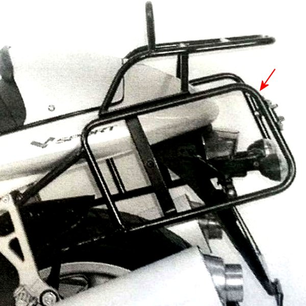 トップ&サイドケースキャリア ブラック