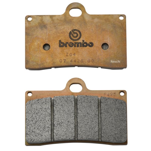 ブレンボ brembo レーシング ブレーキパッド シンタード Z04 純正キャリパー用 ヤマハ ピストン径:異径 4POT:30mm/34mm