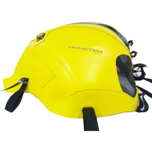 タンクカバー 10年 ドゥカティ MONSTER696 黄色/黒