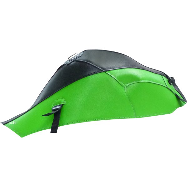 タンクカバー 11年 ZX-10R 黒/緑