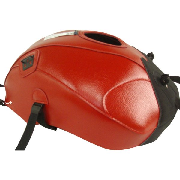 タンクカバー 11年 トライアンフ スピードトリプル 1050 赤/マットブラック