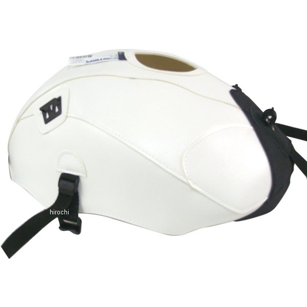 タンクカバー 11年 トライアンフ スピードトリプル 1050 白/マットブラック