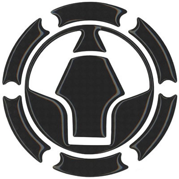 フュエルキャップパッド NINJA250R カーボン調