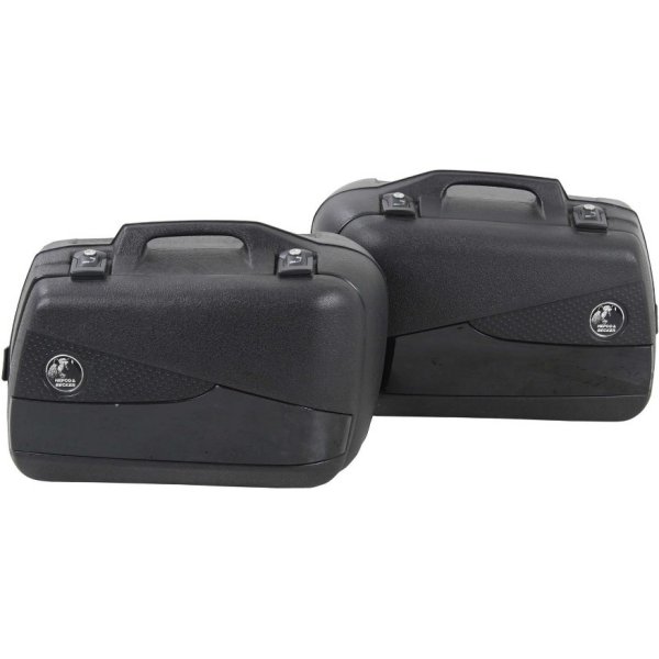 JUNIOR FLASH サイドケース 30L ブラック/ブラック 左右ペア