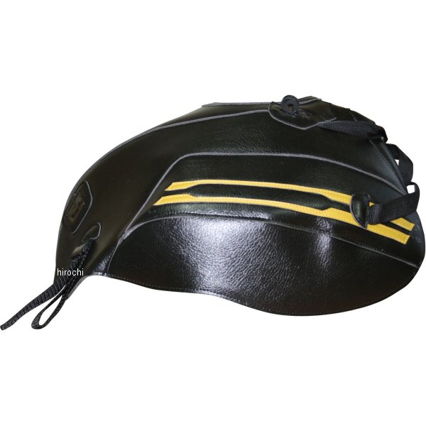 タンクカバー 09年-11年 モトグッチ V7 CAFE 黒/黄色