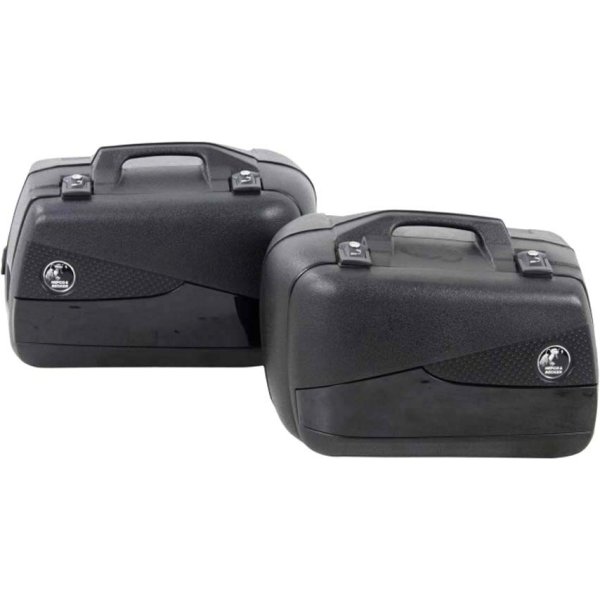 JUNIOR FLASH サイドケース 40L ブラック/ブラック 左右ペア