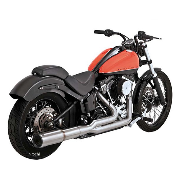 VANCE&HINES フルエキゾースト ハイアウトプット 86年-17年 ソフテイル ステンレス