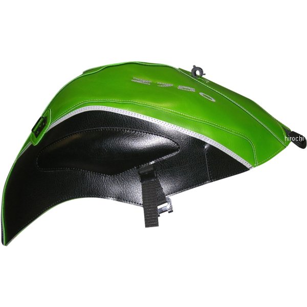 タンクカバー 07年-10年 Z750 パールグリーン/黒