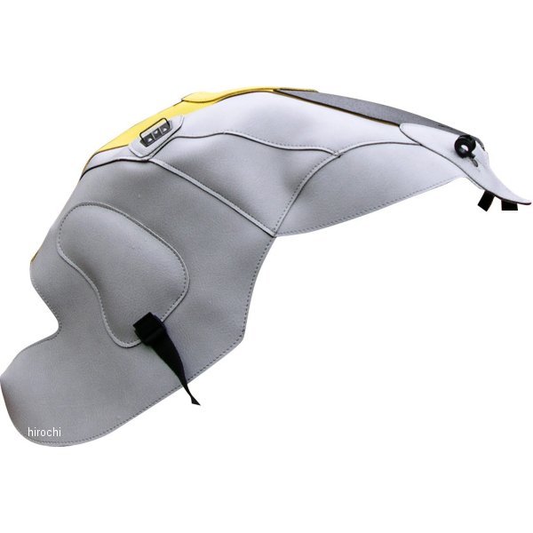 タンクカバー 07年-08年 BMW K1200S 黄色/ライトグレー