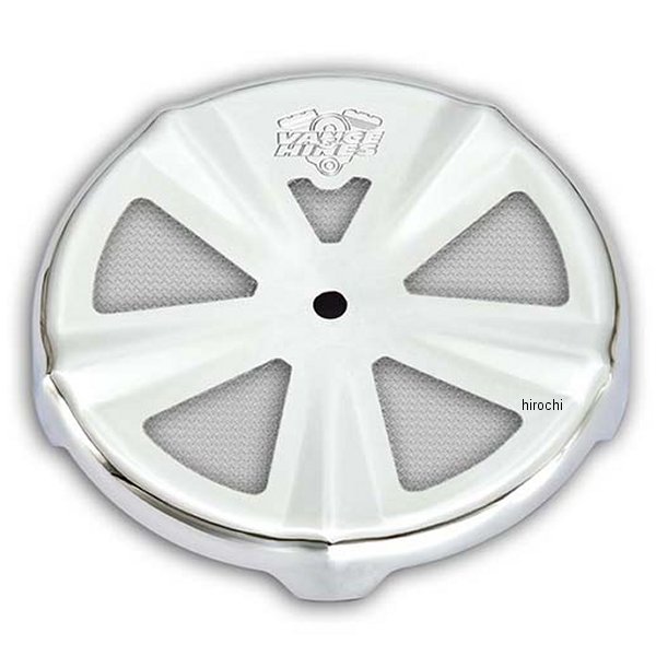 VANCE&HINES エアクリーナーカバー スカルキャップ クラウン NAKED用 クローム