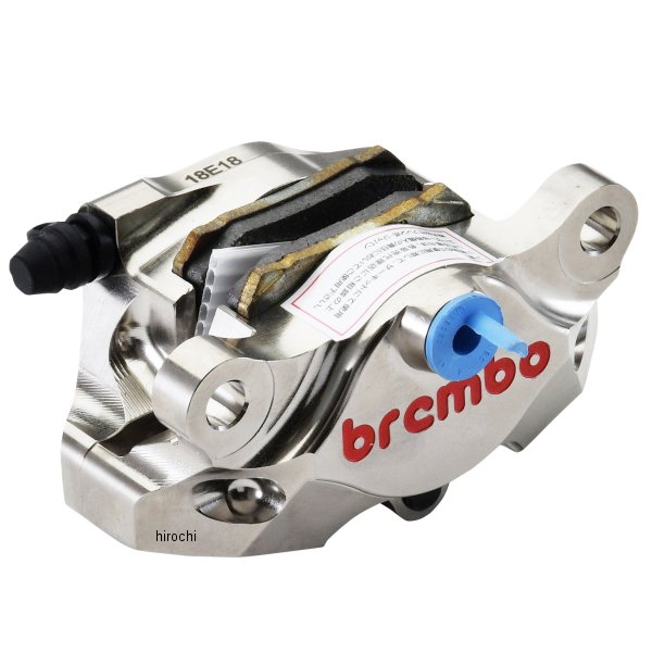 ブレンボ brembo GP2-SS CNC 2P リアキャリパー φ34 取付ピッチ:84mm ニッケルコーティング レッドロゴ