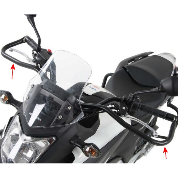 ハンドガード ブラック 14年-20年 NC750X