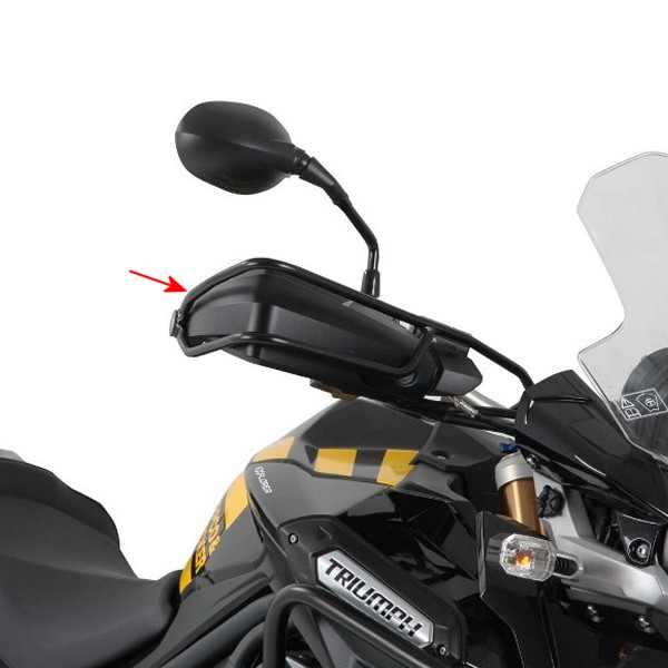 ハンドガード ブラック 12年-15年 タイガー1200エクスプローラー