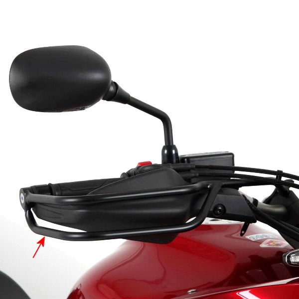 ハンドガード ブラック 12年-17年 VFR1200X