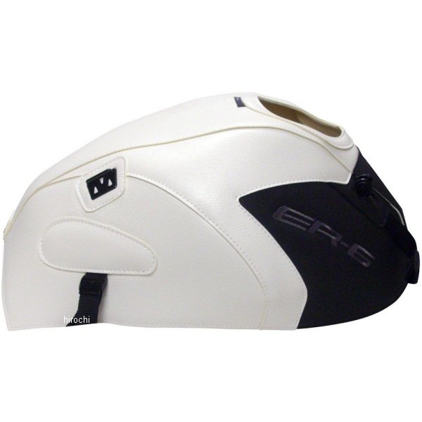 タンクカバー 12年 ER-6n 白/マットブラック