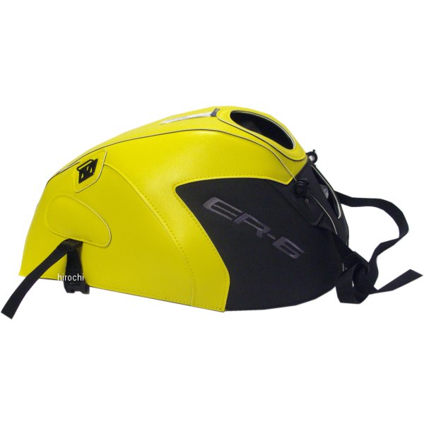 タンクカバー 12年 ER-6n 黄色/マットブラック