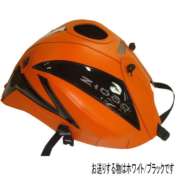 タンクカバー 07年-09年 Z1000 白/黒