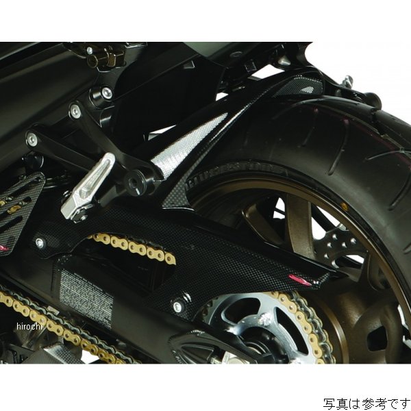 リアフェンダー カーボンルック メッシュシルバー