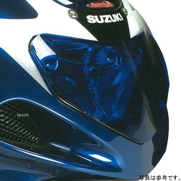 ヘッドライトレンズシールド ブルー