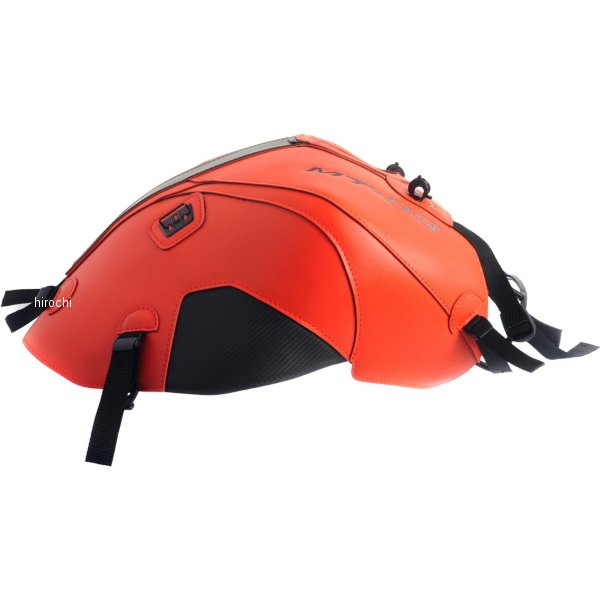 タンクカバー 14年-15年 MT-09 オレンジ/黒/シルバー