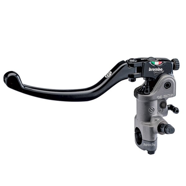 ブレンボ brembo RCS ラジアル クラッチマスターシリンダー φ14 レバーレシオ 16/18mm スタンダードレバー 黒