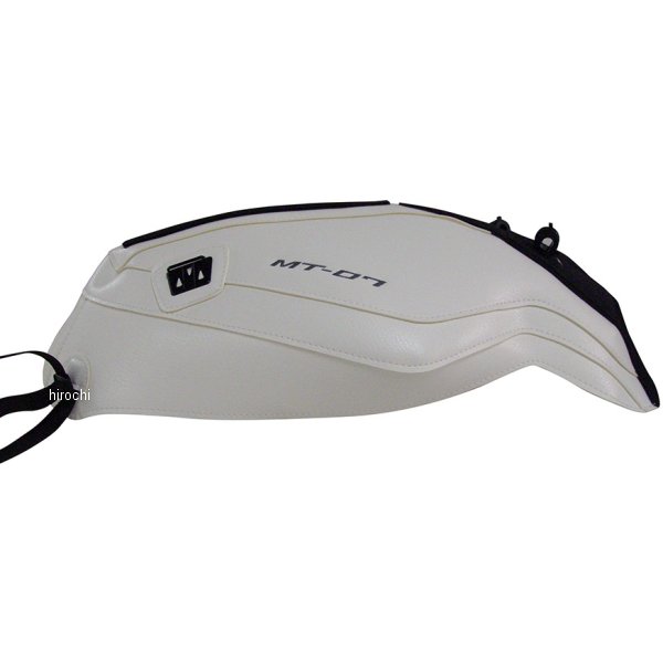 タンクカバー 14年-16年 MT-07 白/黒