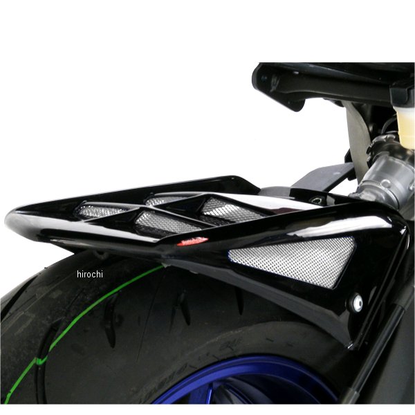 リアフェンダー 14年-16年 MT-09 黒/シルバーメッシュ