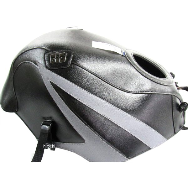 タンクカバー 99年-00年 ZZR600 黒/スチールグレー