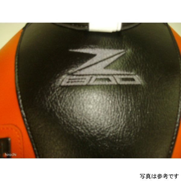 タンクカバー 13年 Z800 黒/オレンジ