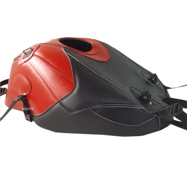 タンクカバー 14年 BMW S1000RR 赤/カーボン