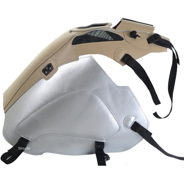 タンクカバー 14年-15年 BMW R1200GS ADVENTURE 緑/シルバー