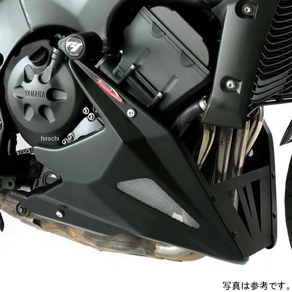 アンダーカウル ブラック シルバーメッシュ