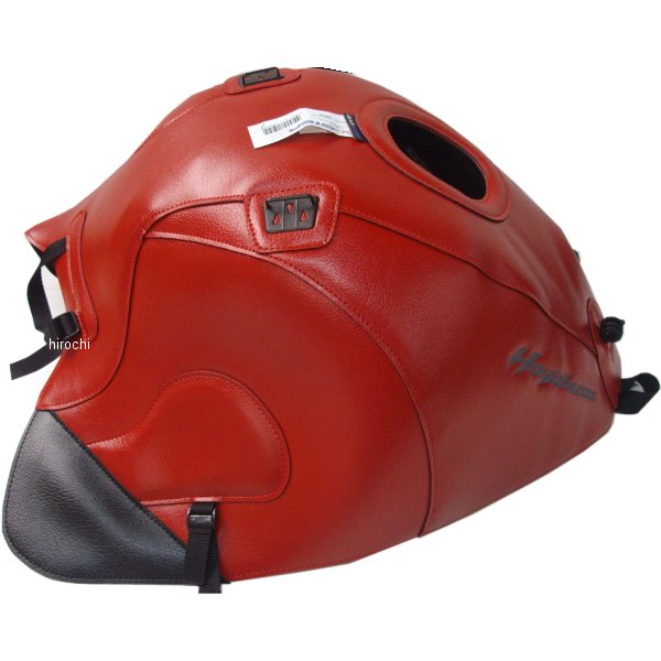 タンクカバー 14年 GSX1300R ハヤブサ 赤/黒