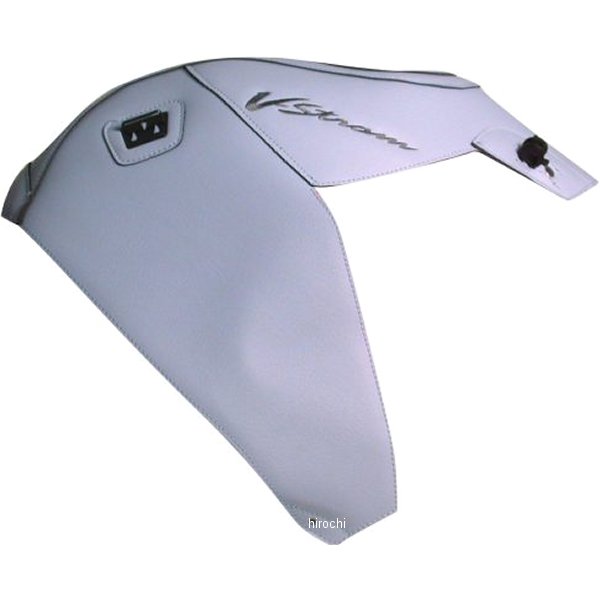 タンクカバー 02年-11年 V-ストローム650 シルバーブルー