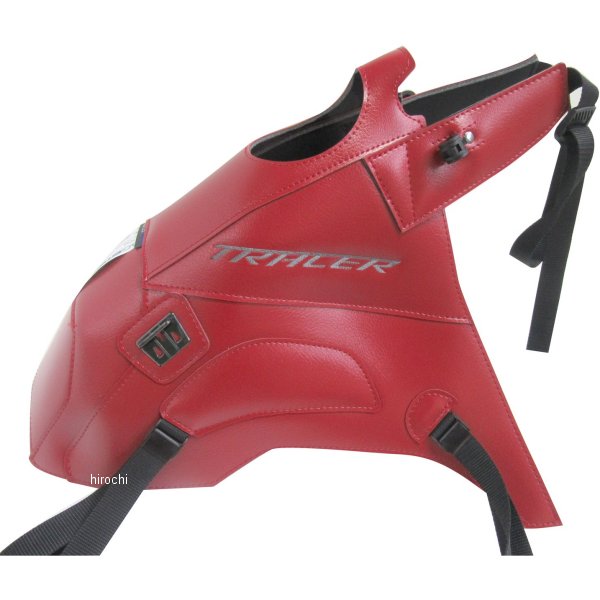 タンクカバー 15年-17年 MT-09 トレーサー 赤