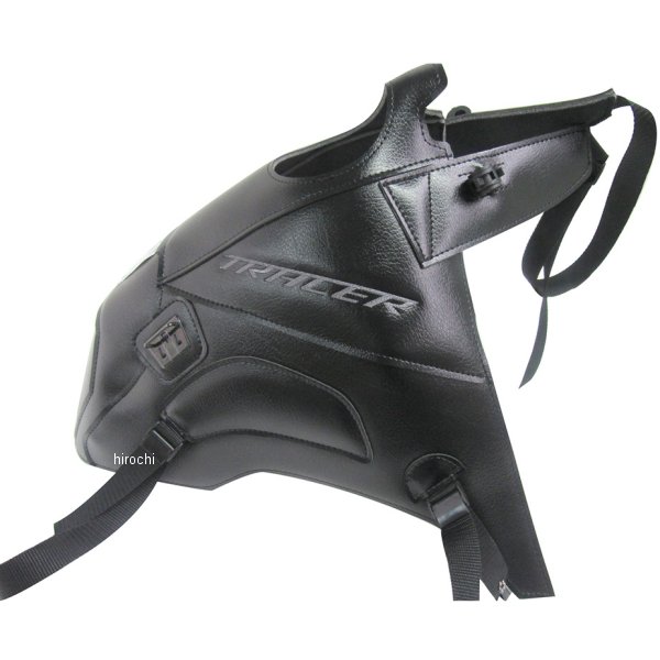 タンクカバー 15年-17年 MT-09 トレーサー 黒