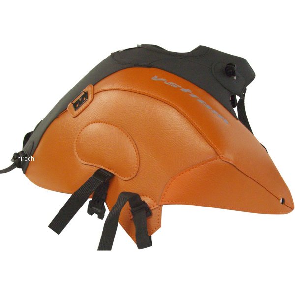 タンクカバー 12年 V-ストローム650 オレンジ/マットブラック